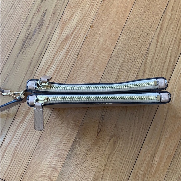 Calvin Klein double pouch wristlet - Picture 2 of 3